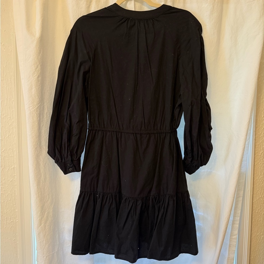ASTR Black Puff Sleeve Mini Dress - Picture 8 of 8